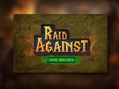 Raid Against Rare Diseases photoshop raster warcraft