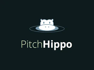 PitchHippo Logo branding identity logo logos product logo responsive logo startup logo