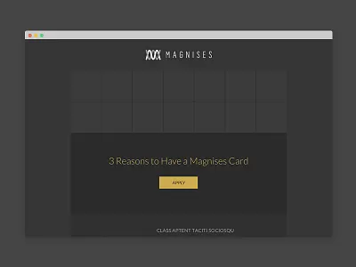 Magnises Email Campaign Wireframes & Designs campaign card css dark email html magnises newsletter vip wireframe