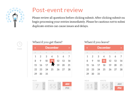 Portal / George Street Photography calendar coral form photo photography pink uploader