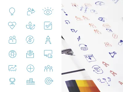 Kareo Icons iconography icons kareo pixel perfect icons sketches