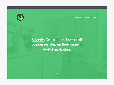 Closely Web brand identity logo refresh web