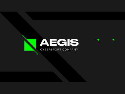 AEGIS. Logotype branding bright colors composition corporate identity cybersport design geometry graphic design logo logotype