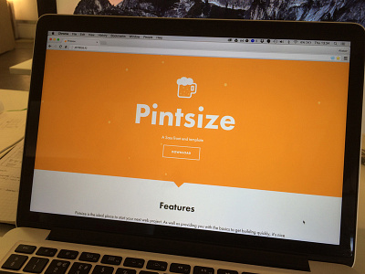 Pintsize ui web design