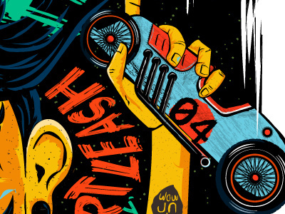 The Pinewood Classic beer classic grit illustration old punk posters pinewood racecar rustic texture the