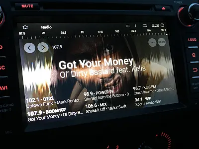 Updated Car Radio Android App Reskin android car radio smart car