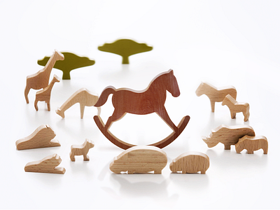 Decosinto Branding branding corporate designer icon kid logo natural toy wood