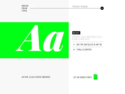 Check Your Type clear simple tool typography web white