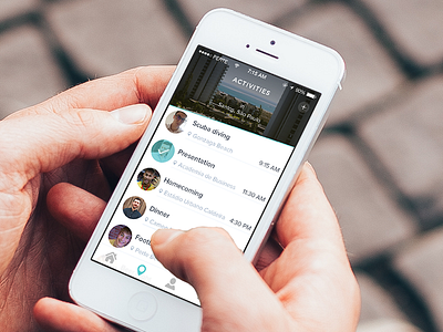 Pengin App 2.0 clean design interface ios iphone list mobile navigation ui user ux view