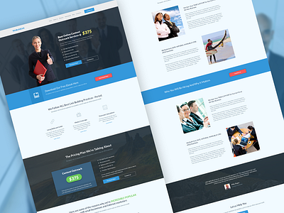 We Build Link - Landing Page Design landing page link building marketing pricing seo smm ui ux