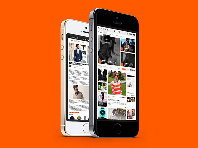 Responsive Blog for Dafiti | Preview #1 blog concept fashion grid interaction interface mobile modular reference responsive ui ux