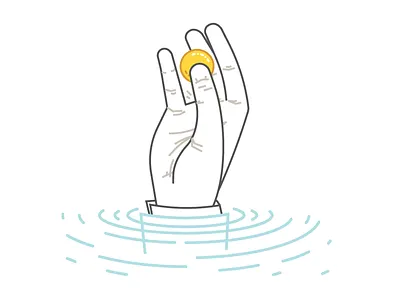 Sharesourcin abstract illustration print sharesource vector