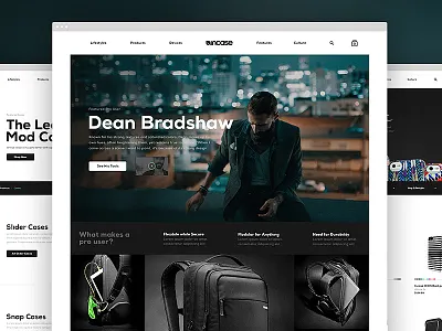 Incase PCP Pages basic category page ecomm ecommerce incase pcp product