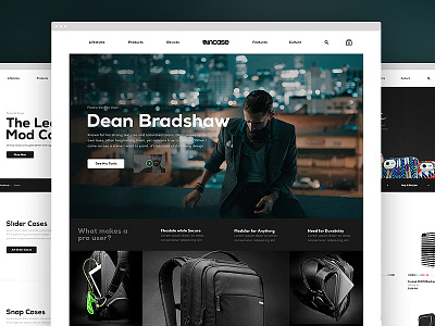 Incase PCP Pages basic category page ecomm ecommerce incase pcp product