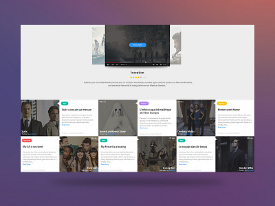 Blog posts & Video trailers blog landing light movie post trailer
