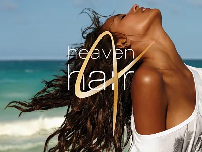 heaven4hair ID graphic design visual identity
