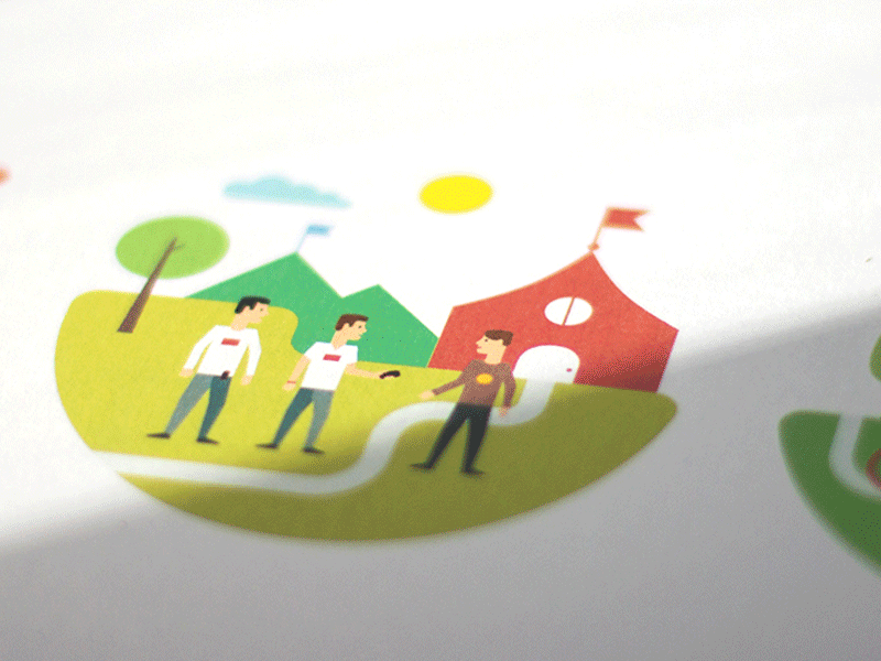 Fitbit – illustration design fitbit graphics health icons illustration web