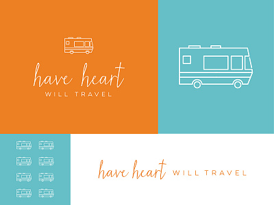 HHWT colorful heart icon rv travel vibrant