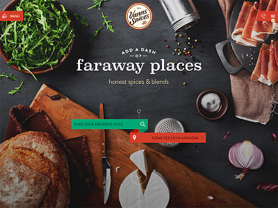 Vanns Spices Redesign ecommerce marketing redesign site spices vanns