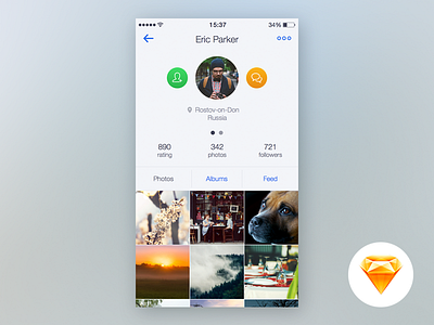 Photoapp profile Sketch Free app download free ios light minimal profile sketch sketchapp