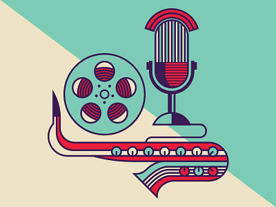 Best of Cleveland Icons arts awards editorial food icon monowidth music print vector