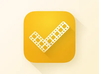 App Icon application check ios ipad iphone movie sketch tv tvshow