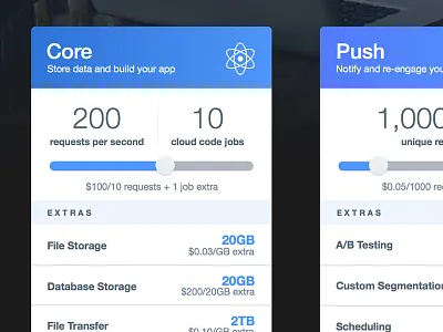 Parse Pricing cloud dolla dolla billz parse pricing sliders