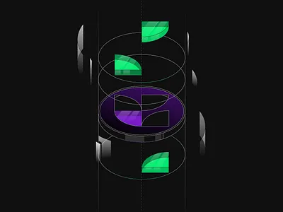 Web3 website homepage illustration abstract art direction brand brand identity design designer digital graphic design homepage illustration illustrator isometric marketing tech ui vector web3 webdesign website