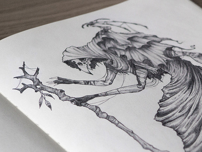 Three-hand shaman. art darktattoo illustration pencil roman lich shaman sketch sketchestattoo tattooart tattoosketch
