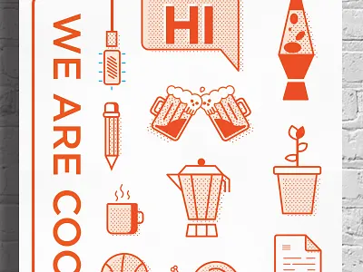 WE ARE CO-OP design graphic graphics icon icons illustration illustrator minimal print toronto vector
