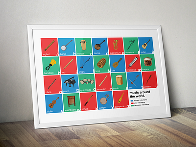Music around the world graphic design music poster poster design print print design visual design
