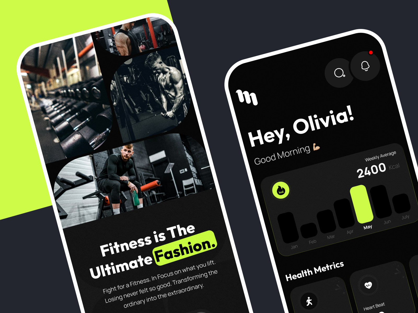 Example of Professional Mobile App UI Design