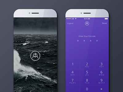 App Design - Anchor app design mobile design project management ui ux