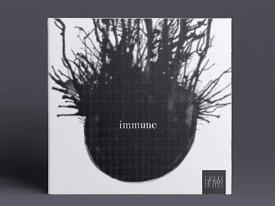 'Immune' artwork for Mark of 1000 Evils artwork band cd music