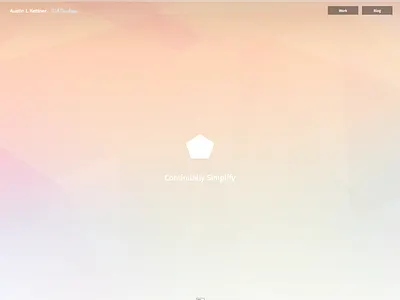 Minimal Portfolio Website minimal portfolio vibrant web website