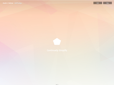 Minimal Portfolio Website minimal portfolio vibrant web website
