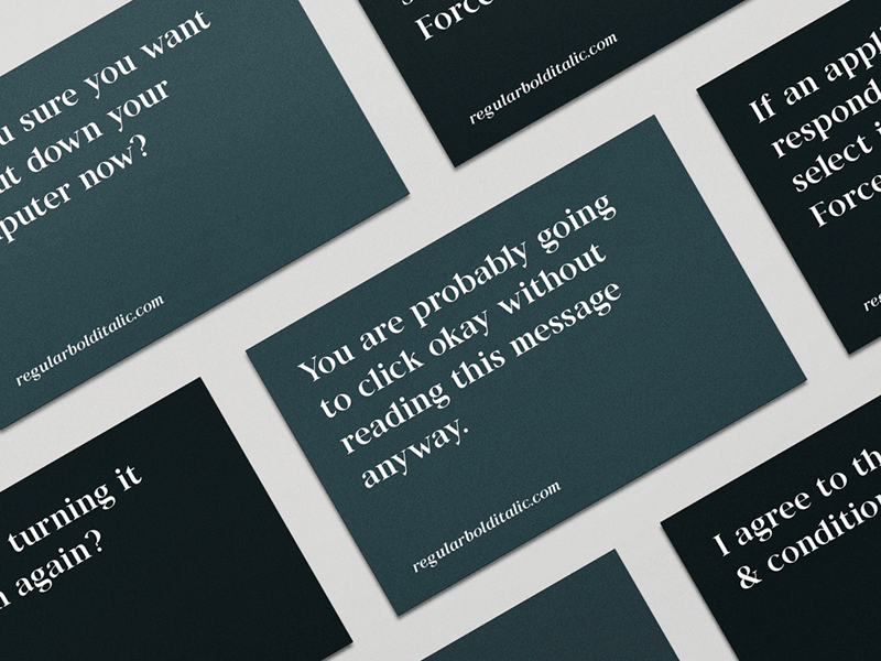 S T A A T bold bold italic font free sample rbi serif typeface