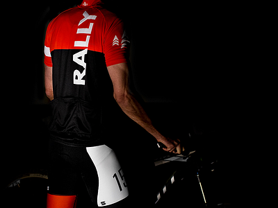 Rally Cycling Kit — Blood Orange