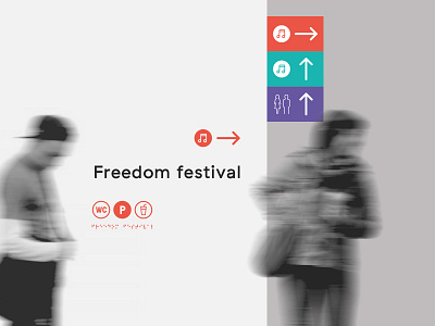 Wayfinding design icons information plan style system visual wayfinding