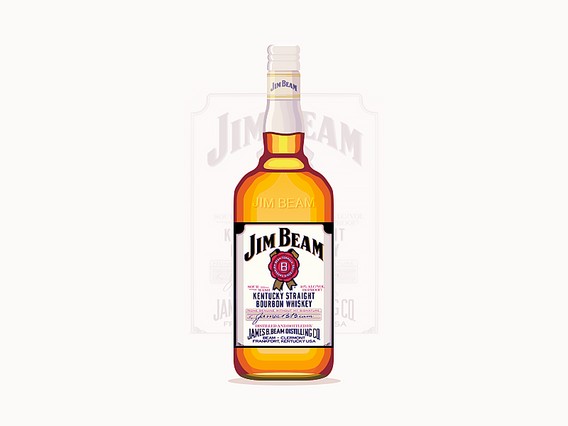 Example of Jim Beam