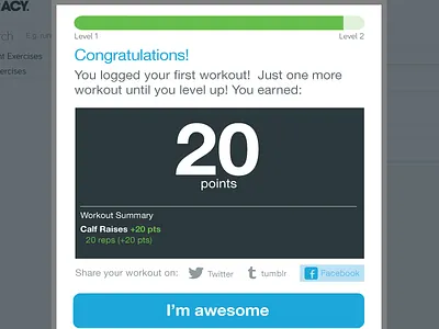 Onboarding and first-time UX endowed progress gamification modal window onboarding web