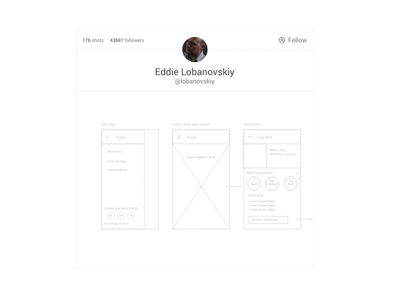Prototype Presentation Preview presentation prototype simple social