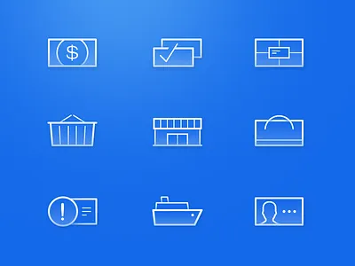 Icons icon order payment percal