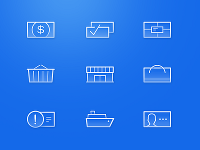 Icons icon order payment percal