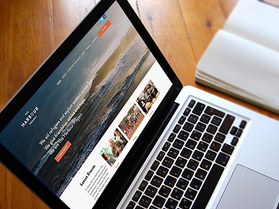 The Harbour Project Website asksanik brand design harbour identity photo project visuals website