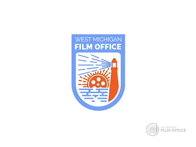 Film Office Badge badge branding corporate logo logo design typography