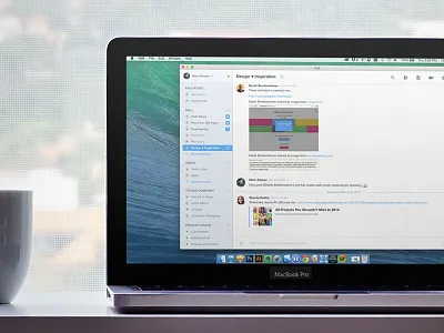 Hall in 2015 chat design desktop simple ui ux web