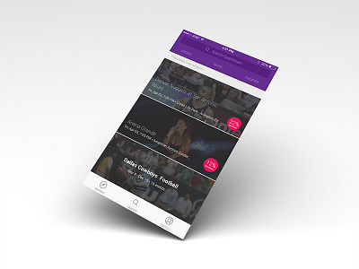 Feed browse events feed ios design tiles
