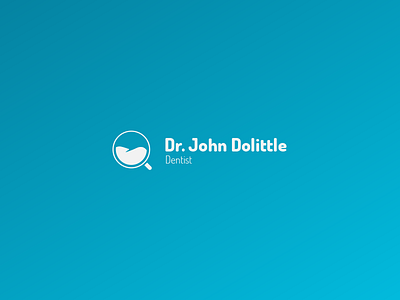 Dentist Logo v2 (for sale) blue care dentist doctor for sale gradient logo mouth tooth