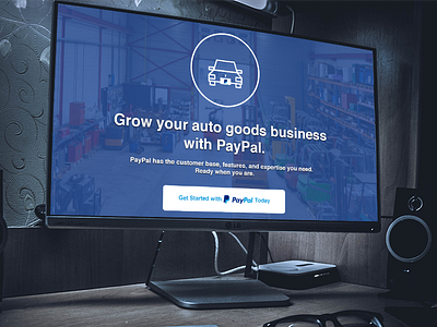Paypal Landing Page Concept landing page paypal landing page